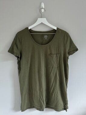 Old Navy Green Short Sleeve Boyfriend Tee Size M